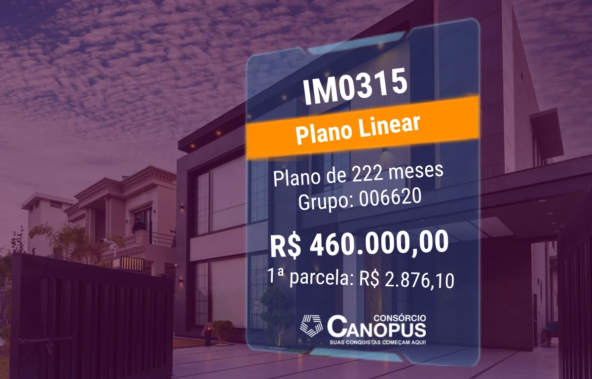 IM0315 – IMÓVEL – R$ 460.000,00