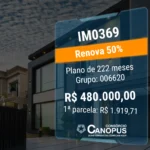 IM0369 – IMÓVEL (Renova 50%) – R$ 480.000,00