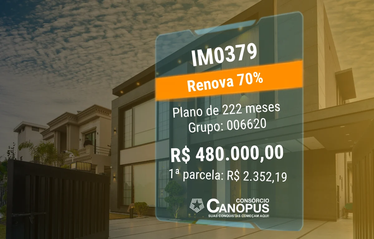 IM0379 – IMÓVEL (Renova 70%) – R$ 480.000,00